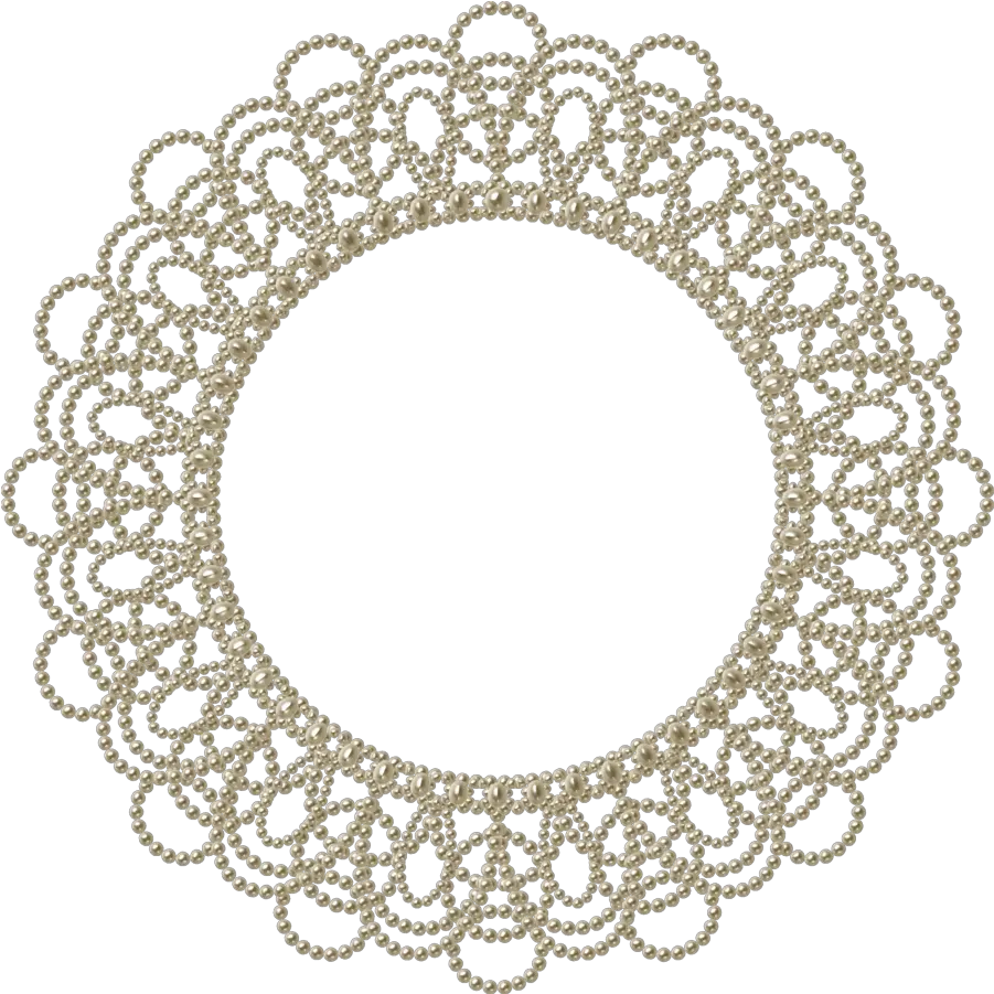 Png Transparent Lace Circle Lace Ribbon Png