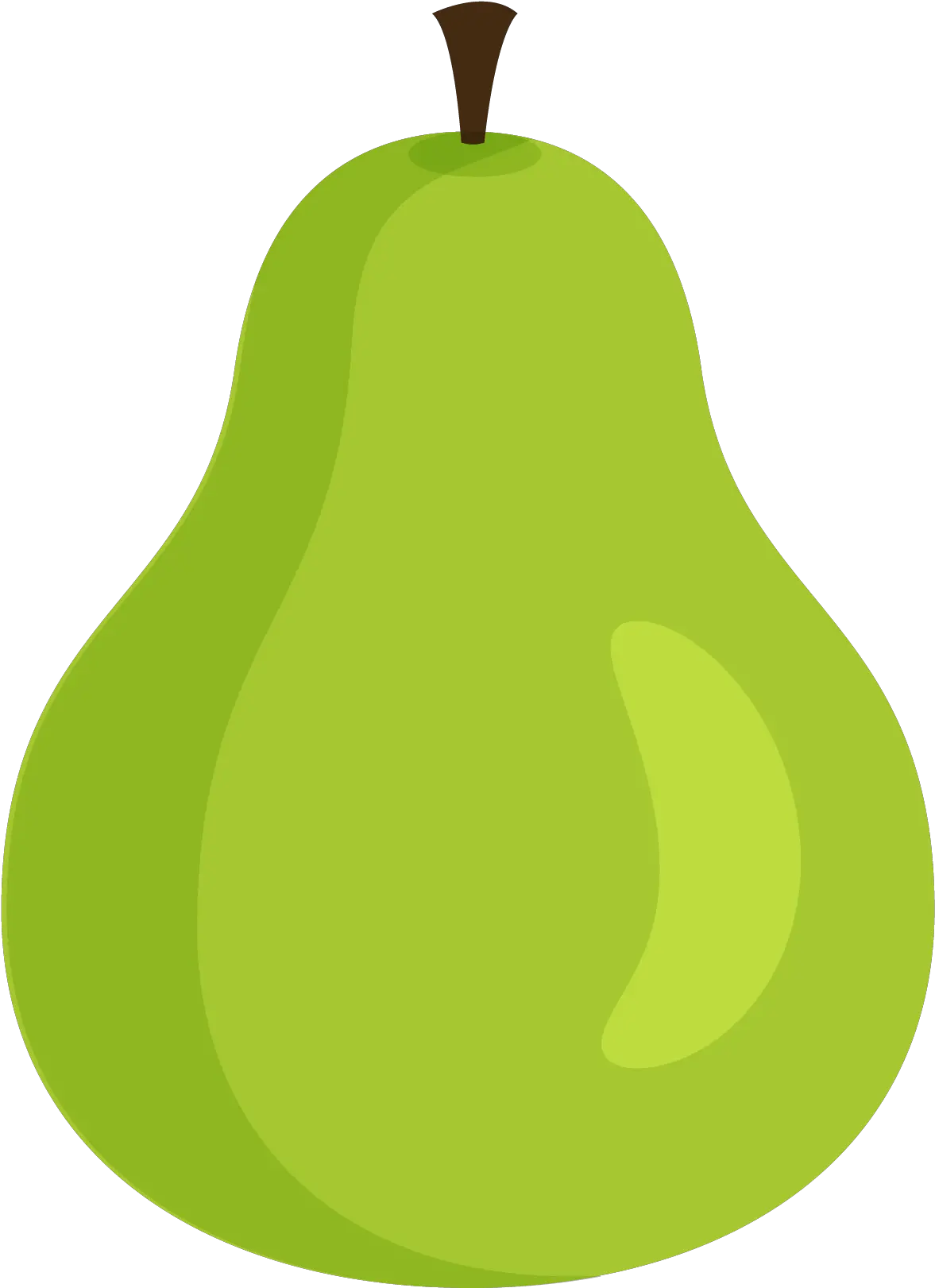 Green Cartoon Pear Png Download Cartoon Pear Png Pear Png