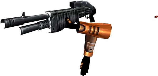 Playstation 2 Half Life Shotgun The Models Resource Assault Rifle Png Shotgun Png