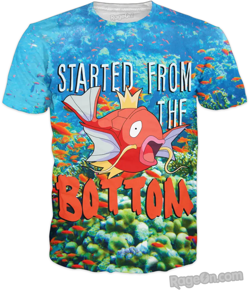 Magikarp T Shirt Magikarp Button Up Shirt Png Magikarp Png