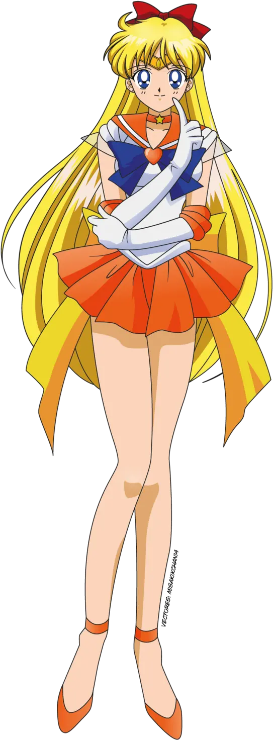 Sailor Venus Png Image Sailor Venus Sailor Moon Venus Transparent Background