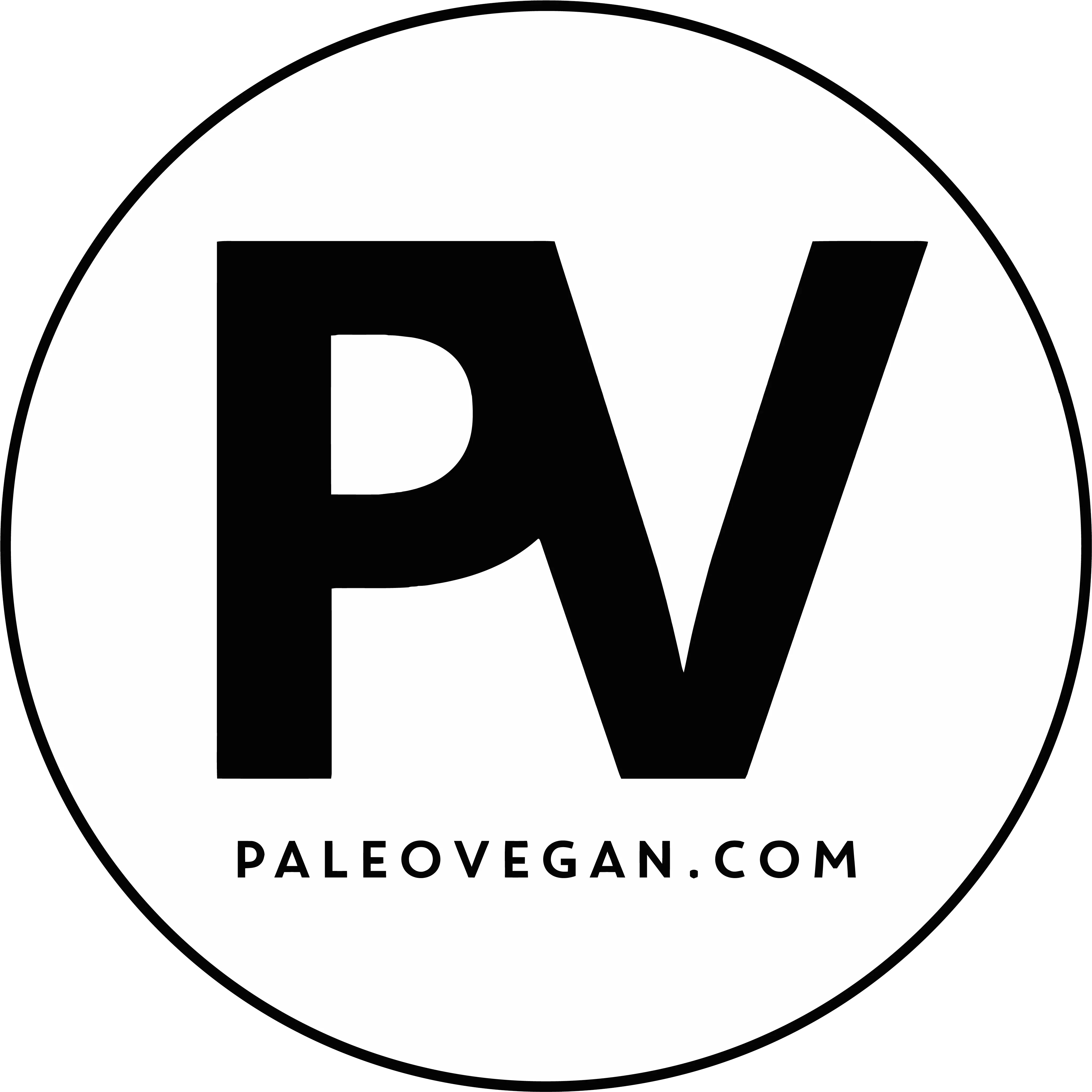 Bw Paleoveganlogovectorizedclear Snackinu0027 Free Dot Png Vegan Logo Png