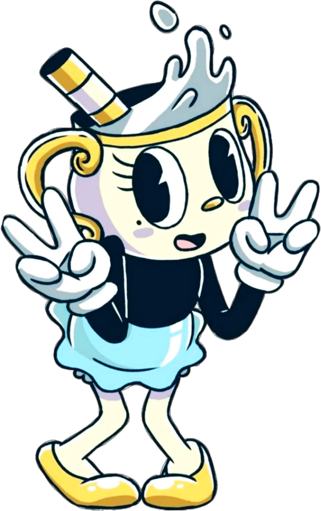 Credit To Cuphead Sticker Fictional Character Png Scp Containment Breach Logo