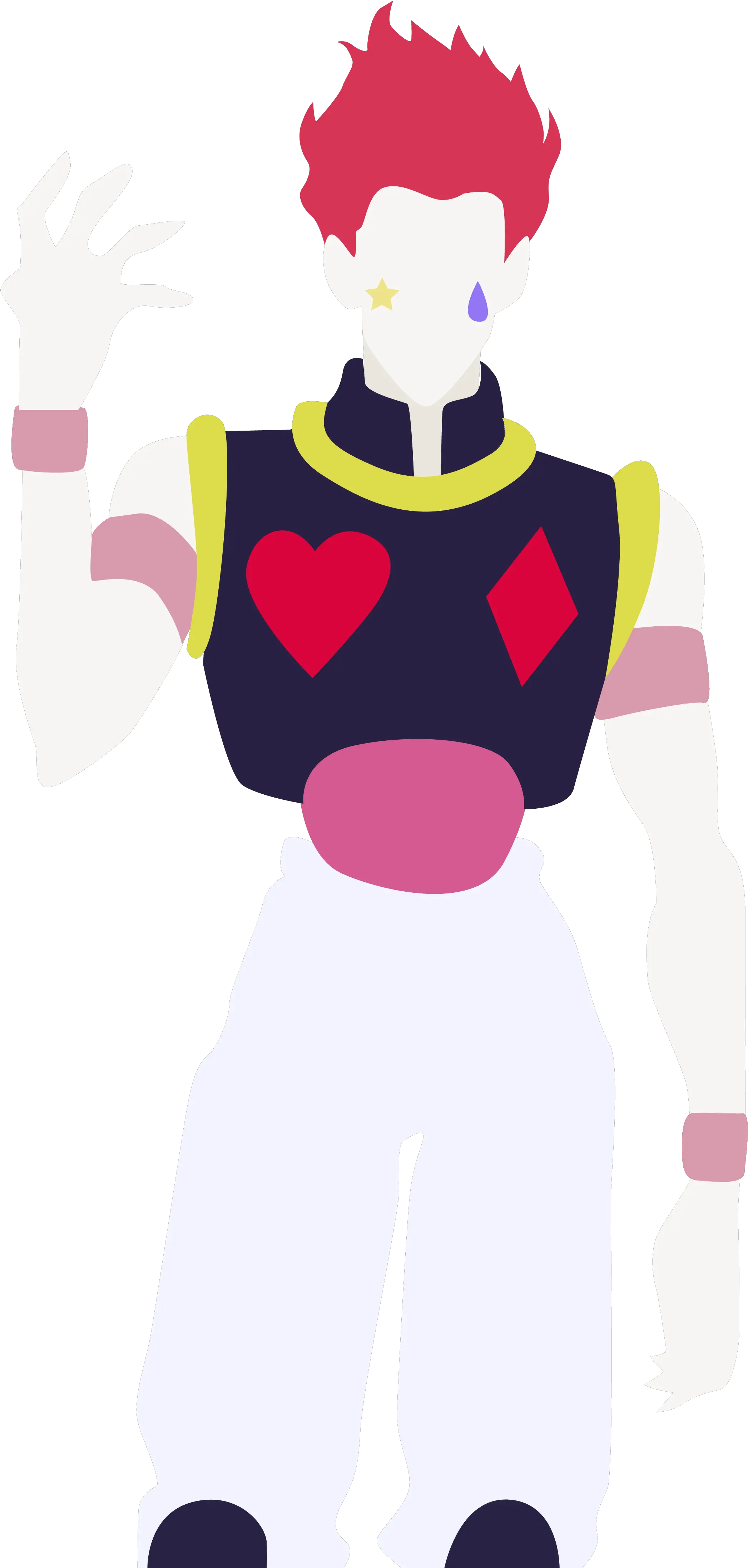 Hisoka Morrow X By Caelyn Greaves Adobe Transparent Hisoka Png Hisoka Png