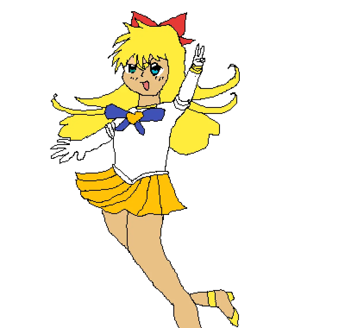 Sailor Mercury Png Sailor Venus Cartoon 2612721 Vippng Cartoon Mercury Png