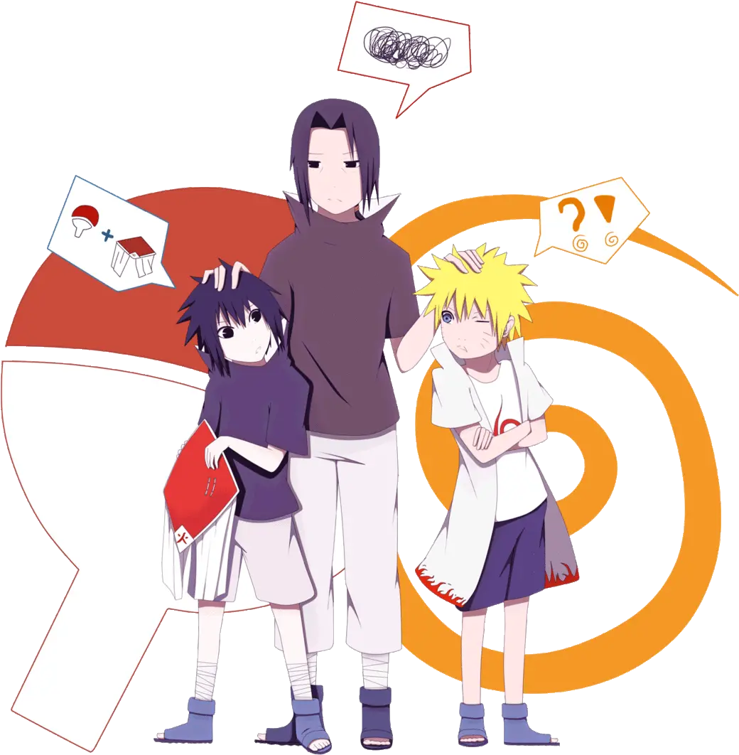 Itachi Sasuke And Naruto Shared By Asunabethkita Kawaii Fictional Character Png Itachi Transparent