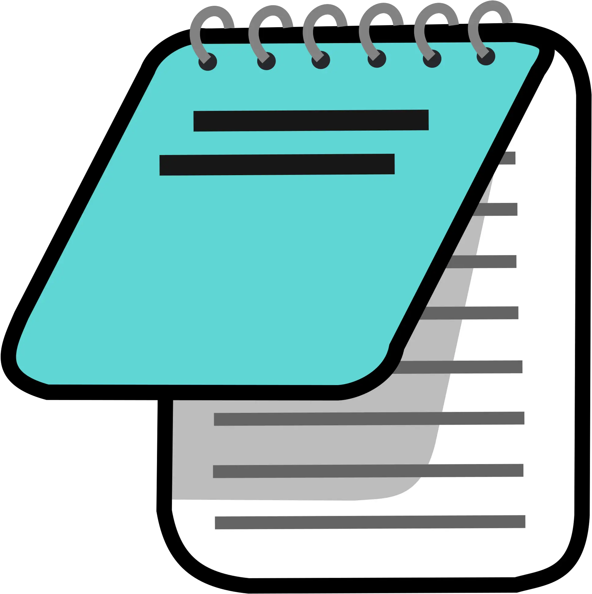 Professional Memo Notepad Icon Png Memo Icon