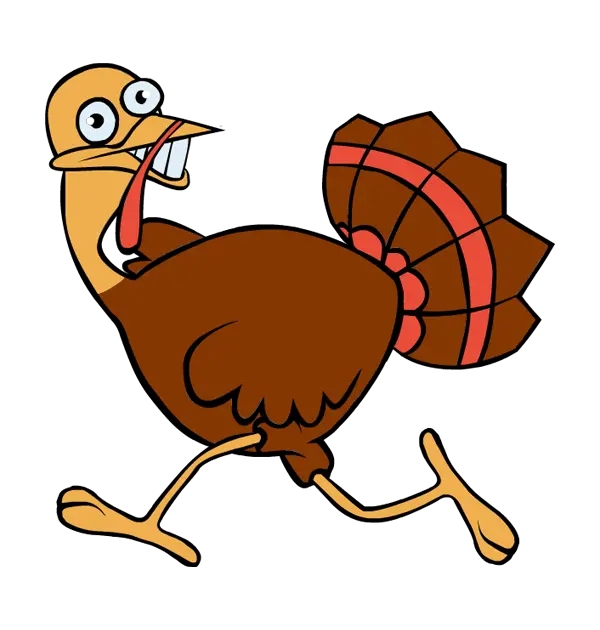 Clipart Free Running Turkey Clipart Png Turkey Clipart Transparent Background