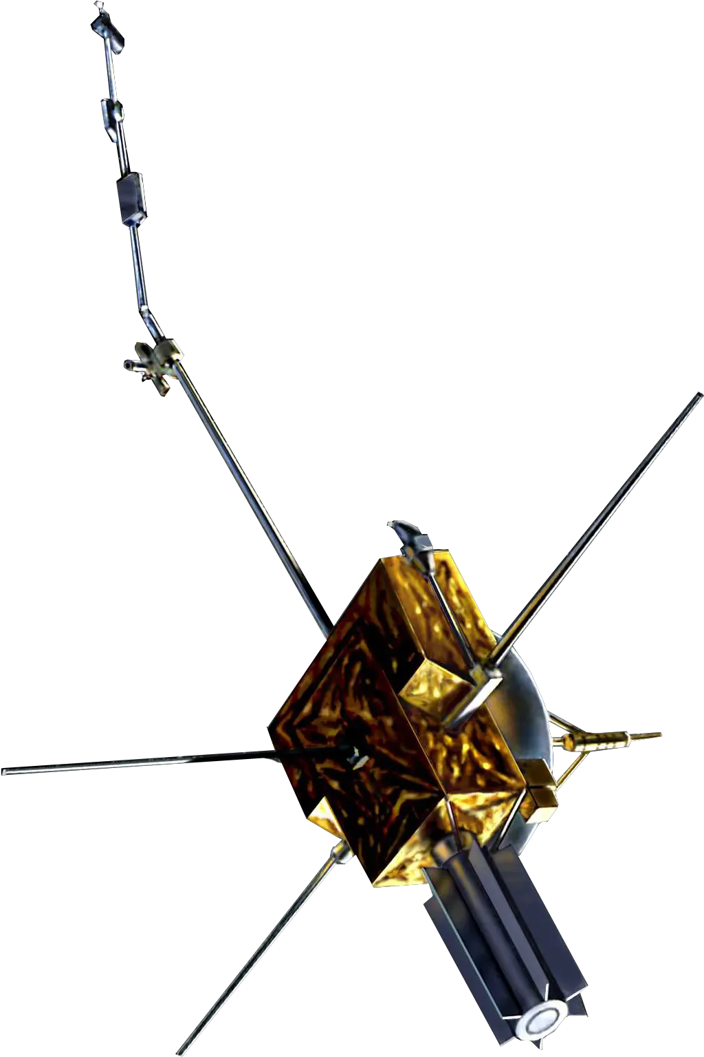 Ulysses Spacecraft Model Vertical Png Model Png