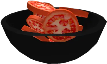 Bowl Of Tomato Slices Plum Tomato Png Tomato Slice Png