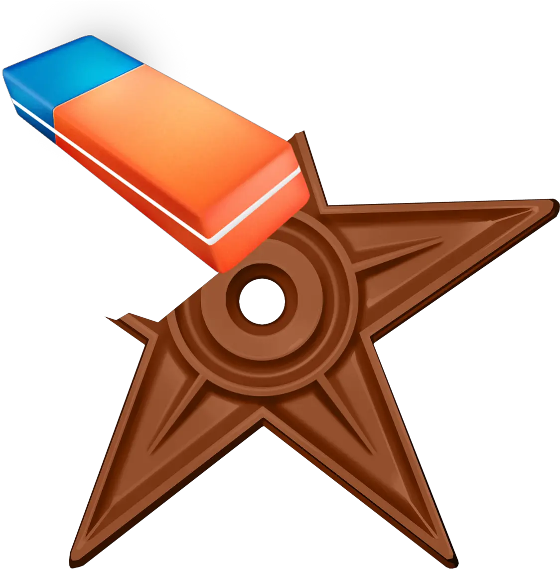 Eraser Barnstar Hires Western Png Eraser Png