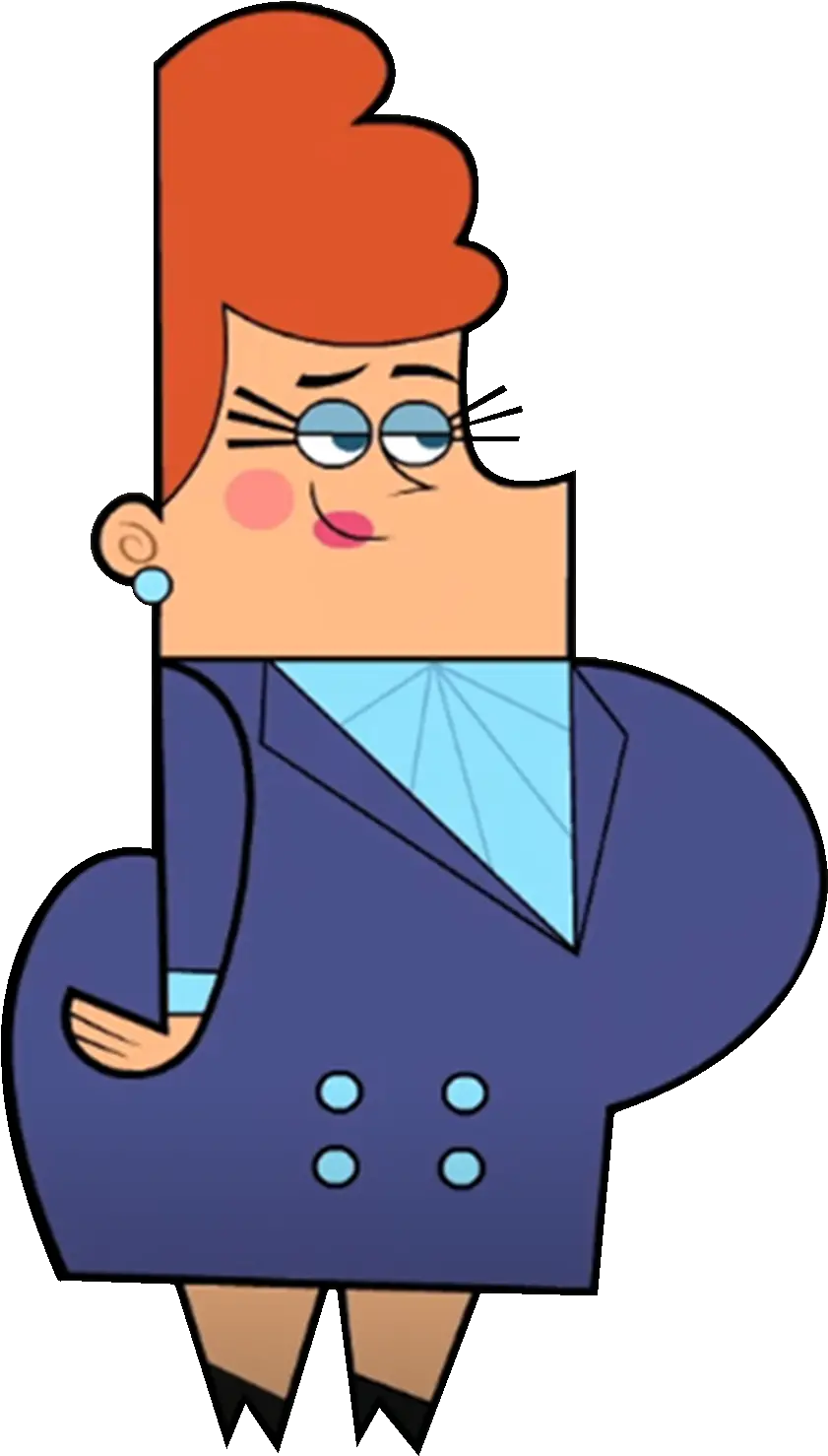 Geraldine Waxelplax Fairly Odd Parents Principal Fairly Odd Parents Png Parents Png