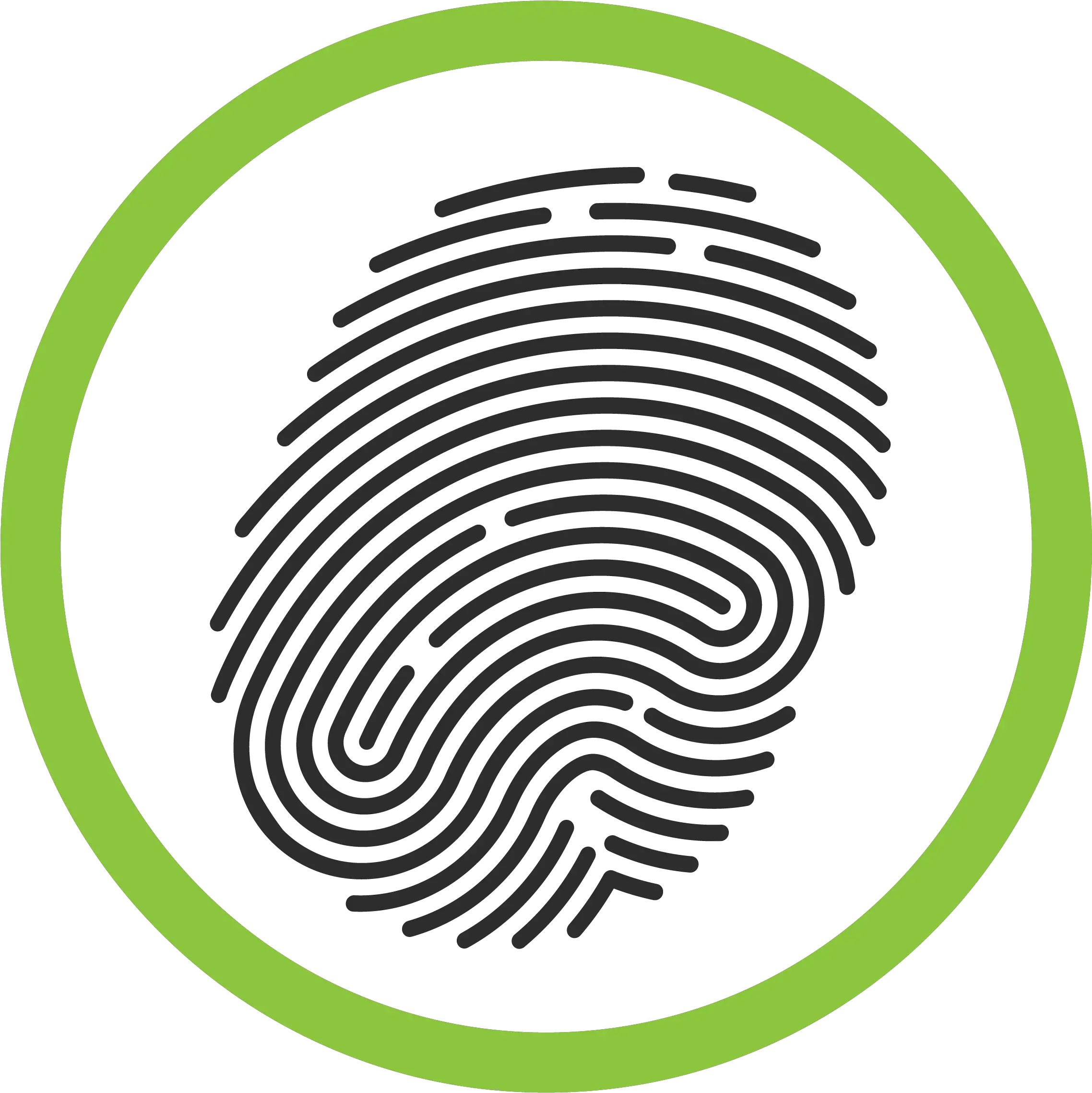 Fingerprinting Badge Online Finger Print Png Thumb Print Icon