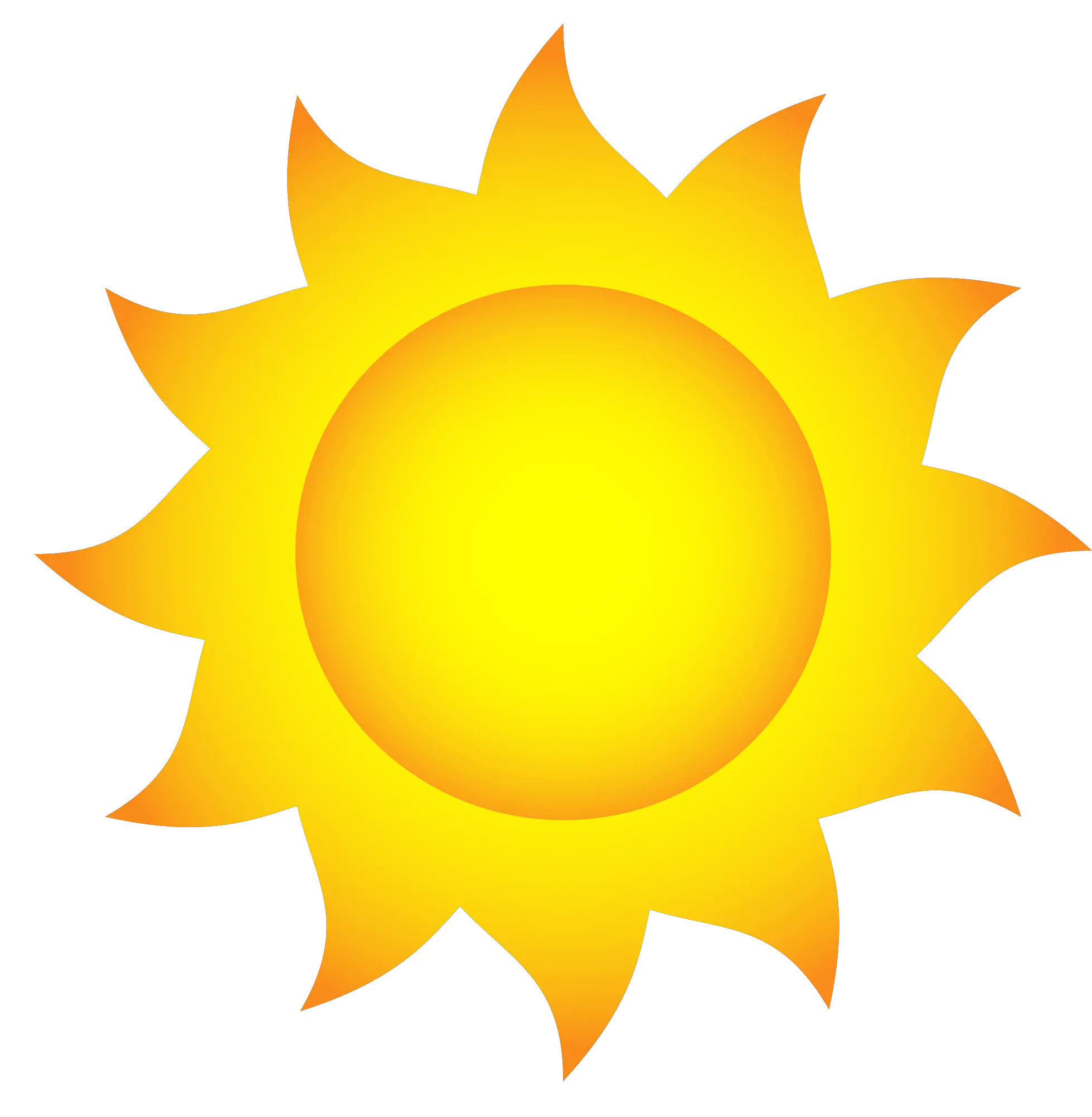 Smiling Sun Png