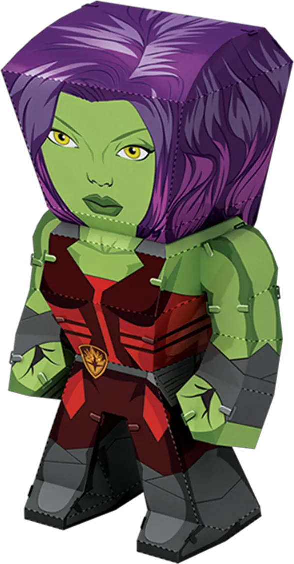 Metal Earth Legends Gamora Png Gamora Png