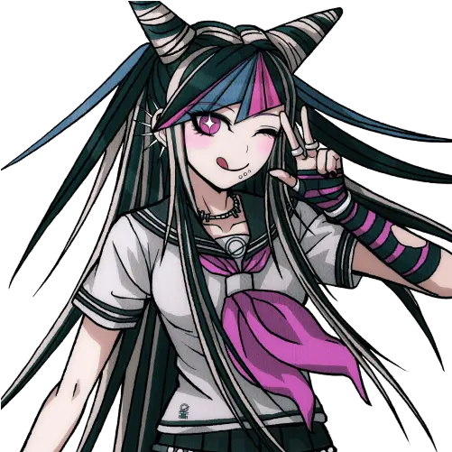 How Is Junko Always Alive In Every Danganronpa Gameanime Ibuki Mioda Png Aesthetic Danganronpa Icon