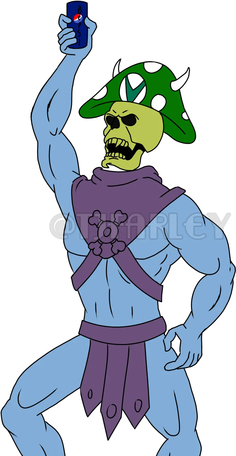 Joel Cartoon Png Skeletor Png