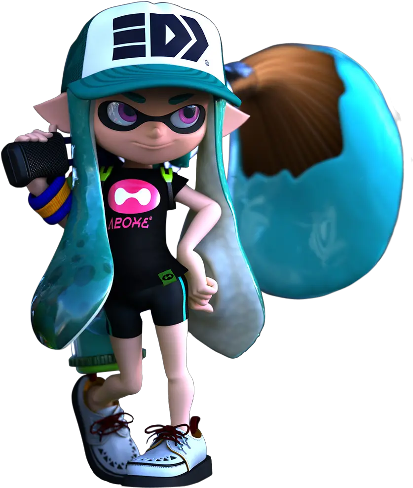 Inkling Girl Inklinggirl Art D Anim Splatoon 2 Inkling Girl Png Inkling Png