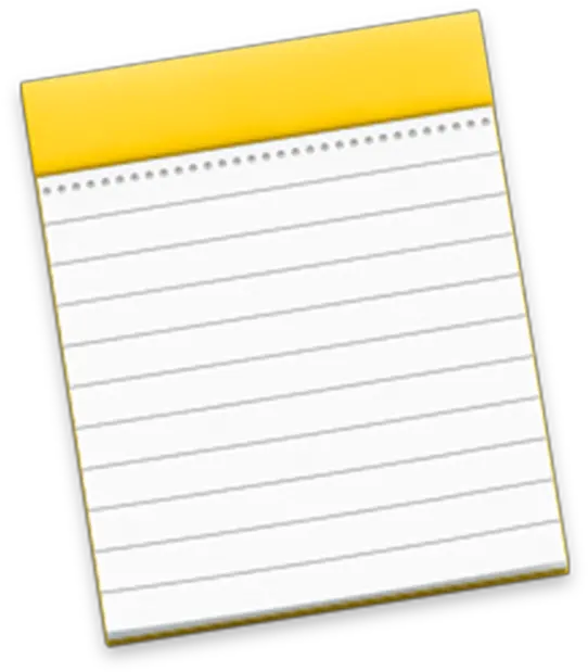 Notes Games Giant Bomb Mac Notes Icon Png Resident Evil 7 Biohazard Icon