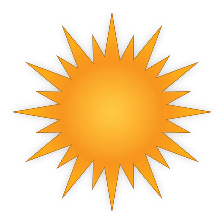 Golden Sun Png