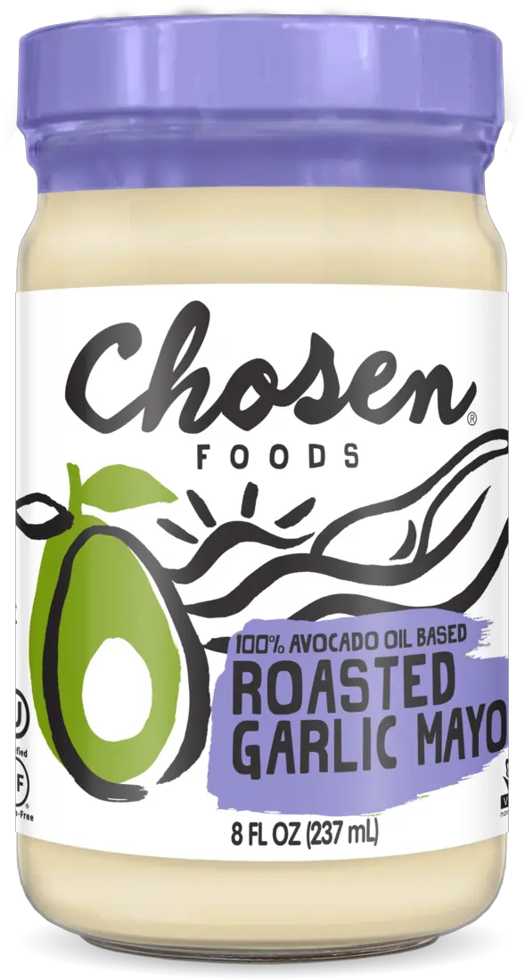 Roasted Garlic Avocado Oil Mayo Chosen Foods Mayo Keto Png Mayo Png