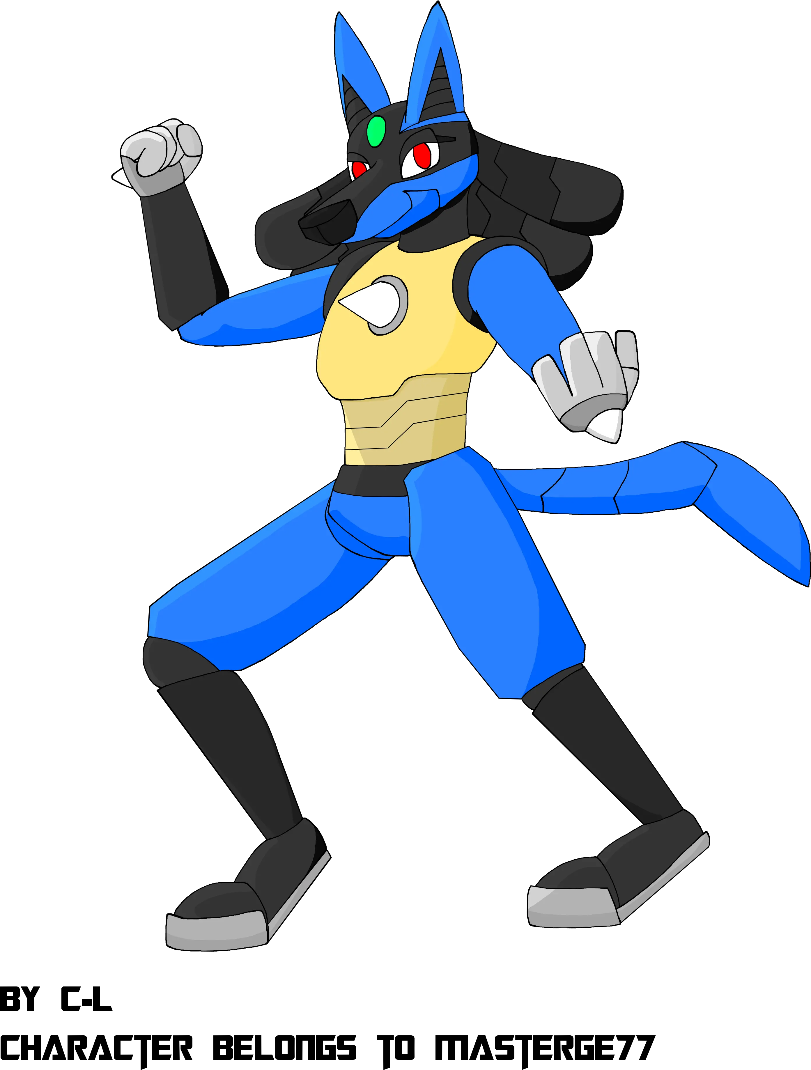 Com Robot Lucario Png Lucario Transparent