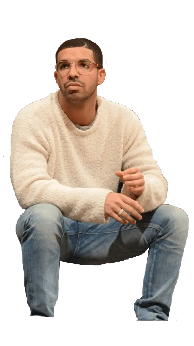 Drake Sitting Sitting Drake Png Sitting Man Png