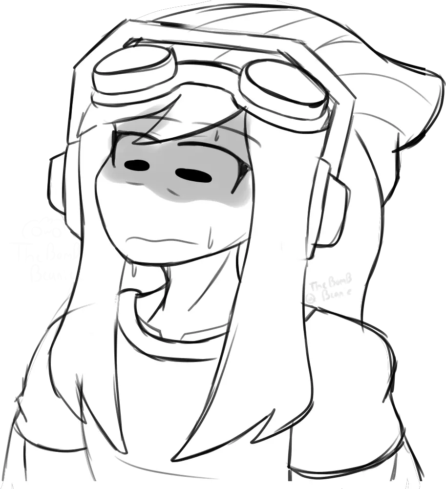 Meggy Has Seen Some Shit Meggy Fanart Thebombbeanie Png Shit Transparent