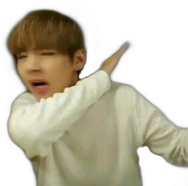 Taehyung Memes Png Face Taehyungkemes Sticker By Taekkw Taehyung Meme Face Png Meme Face Png