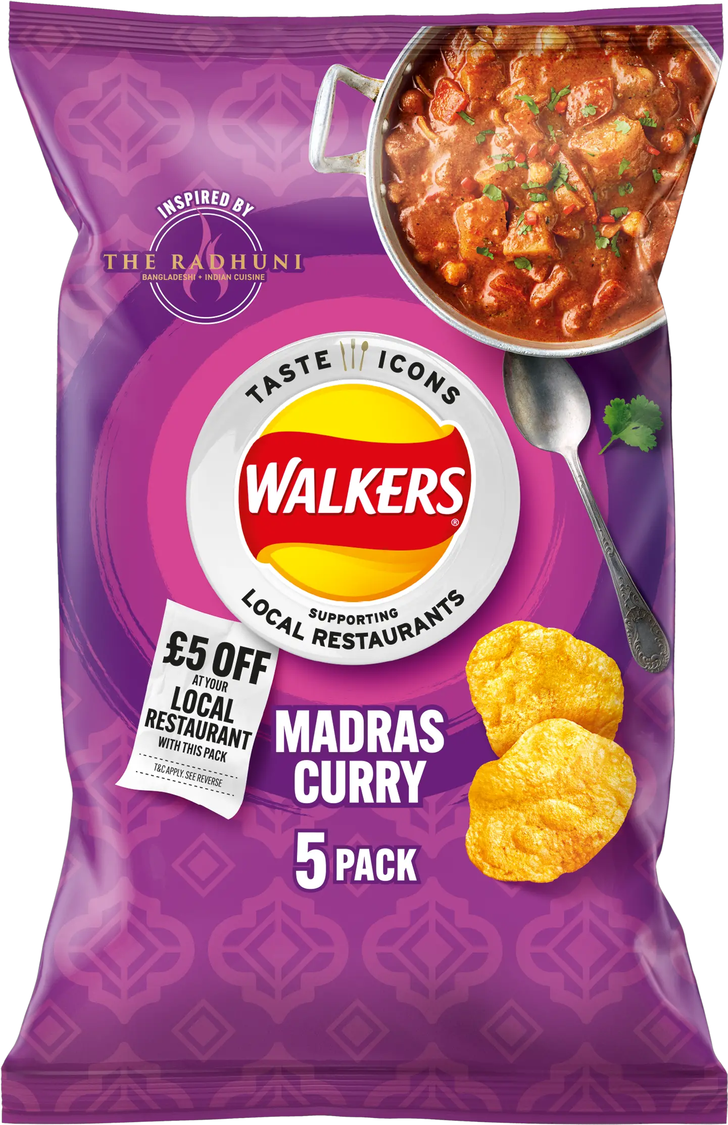 Splendid Communications And Walkers Launch U0027taste Icons Fish And Chip Flavour Crisps Walkers Png Curry Icon