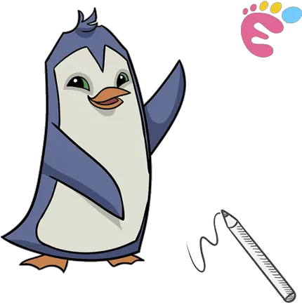 How To Draw A Penguin Easy Drawings Chibi Naruto Drawing Easy Png Facebook Icon Penguin