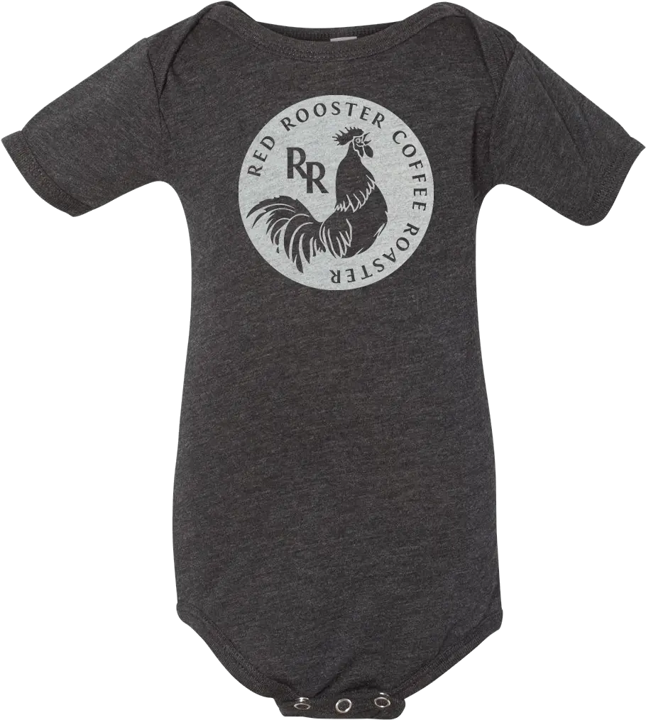 Charcoal Logo Onesie Red Rooster Coffee Punxsutawney Phil Png Rooster Logo
