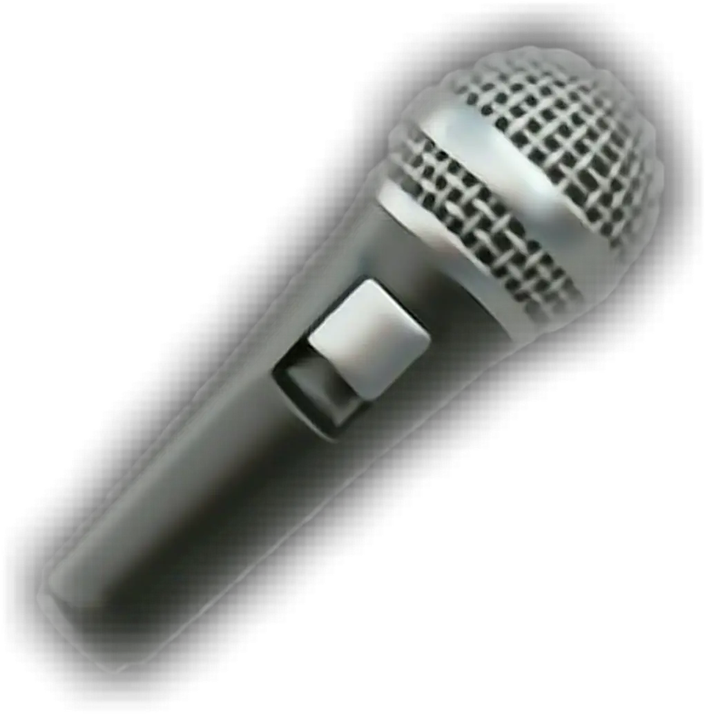 Microfoon Emoji Transparent Png Transparent Background Microphone Emoji Microfono Png