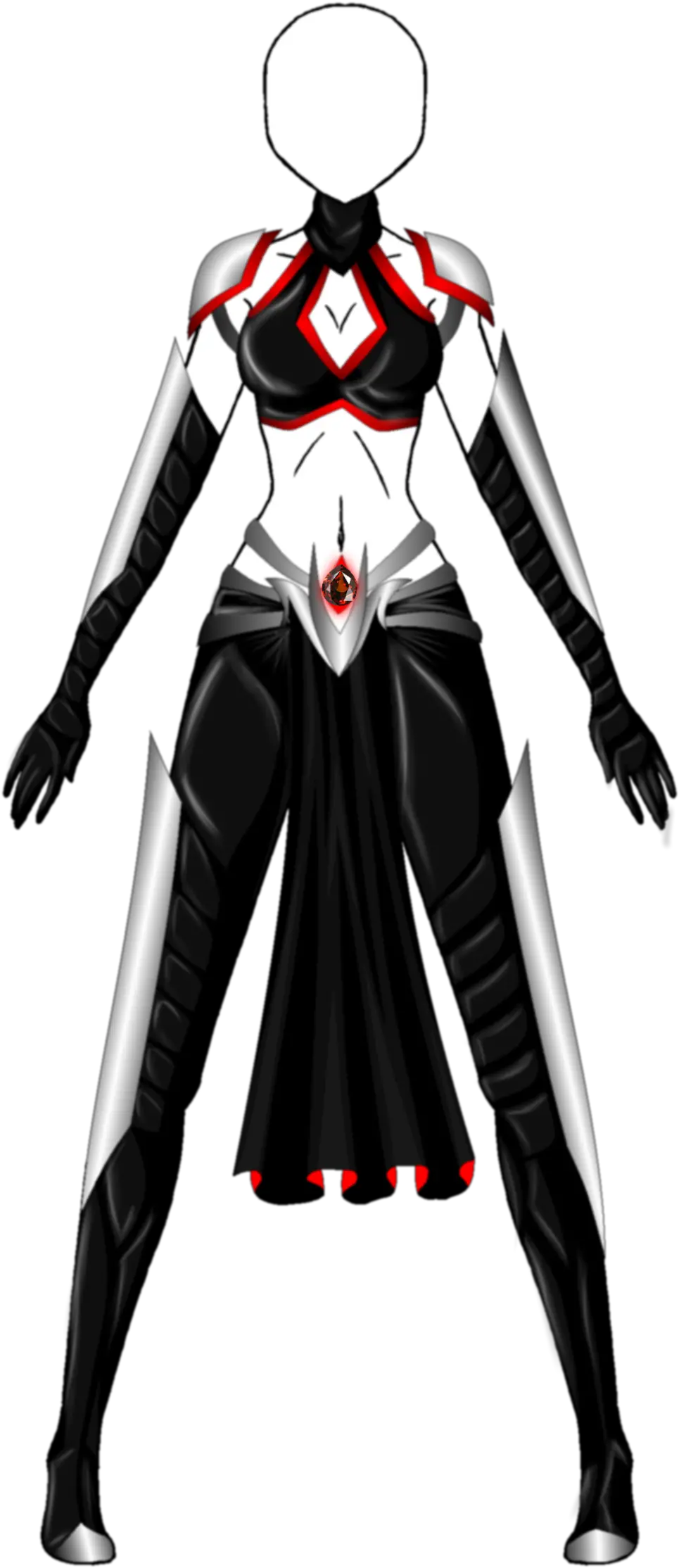 Download Hd Robes Drawing Assassin Png Assassin Anime Outfits Female Assassin Png