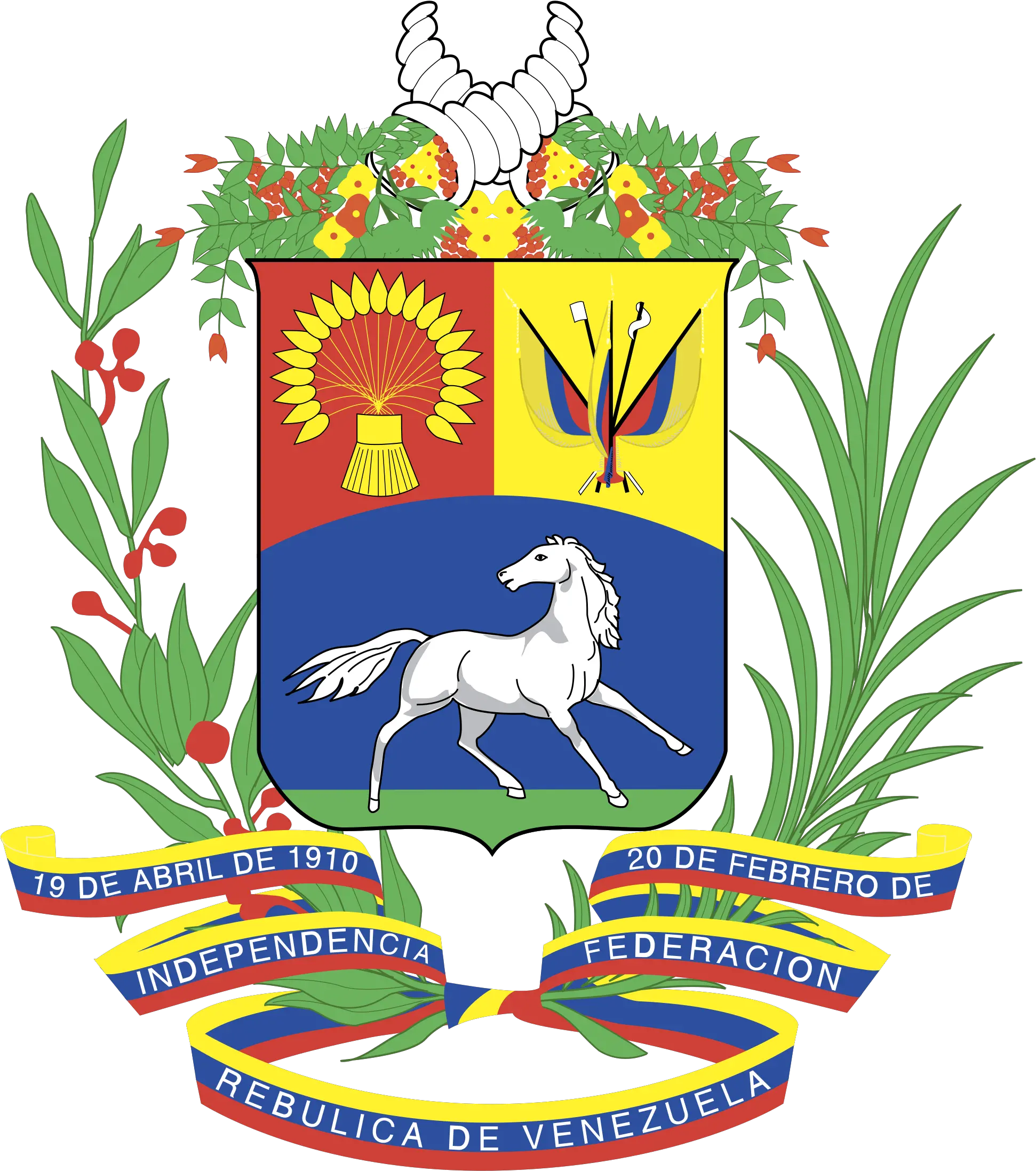Venezuela Logo Png Transparent Svg Escudo De Venezuela Vector Venezuela Png