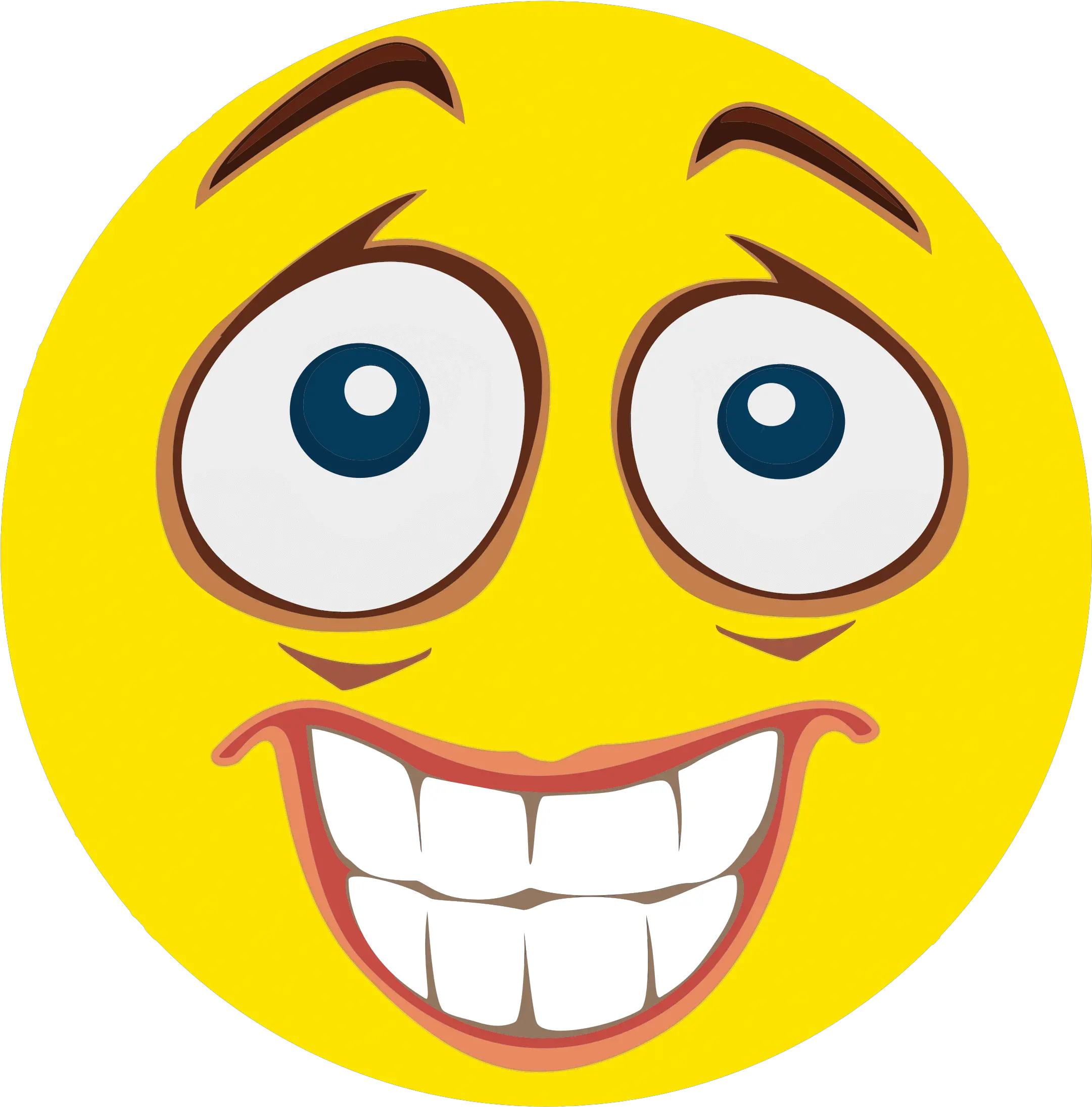 Download Emoticon Nervous Funny Face Emoji Png Nervous Smiley Nerd Emoji Png