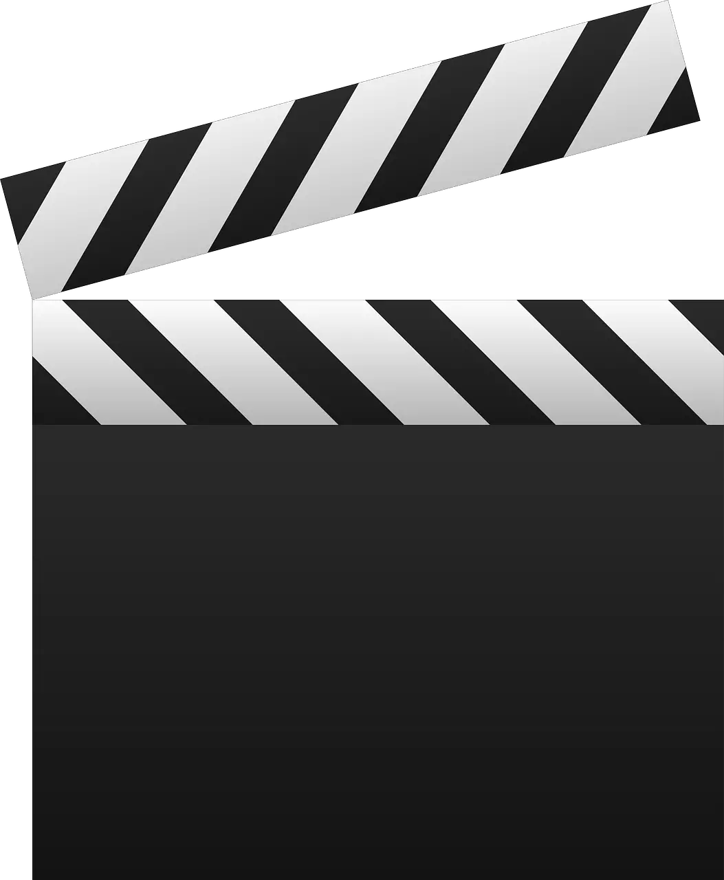 Download Hd Movie Clipart Clipper Clapboard Free Vector Png Clipper Png