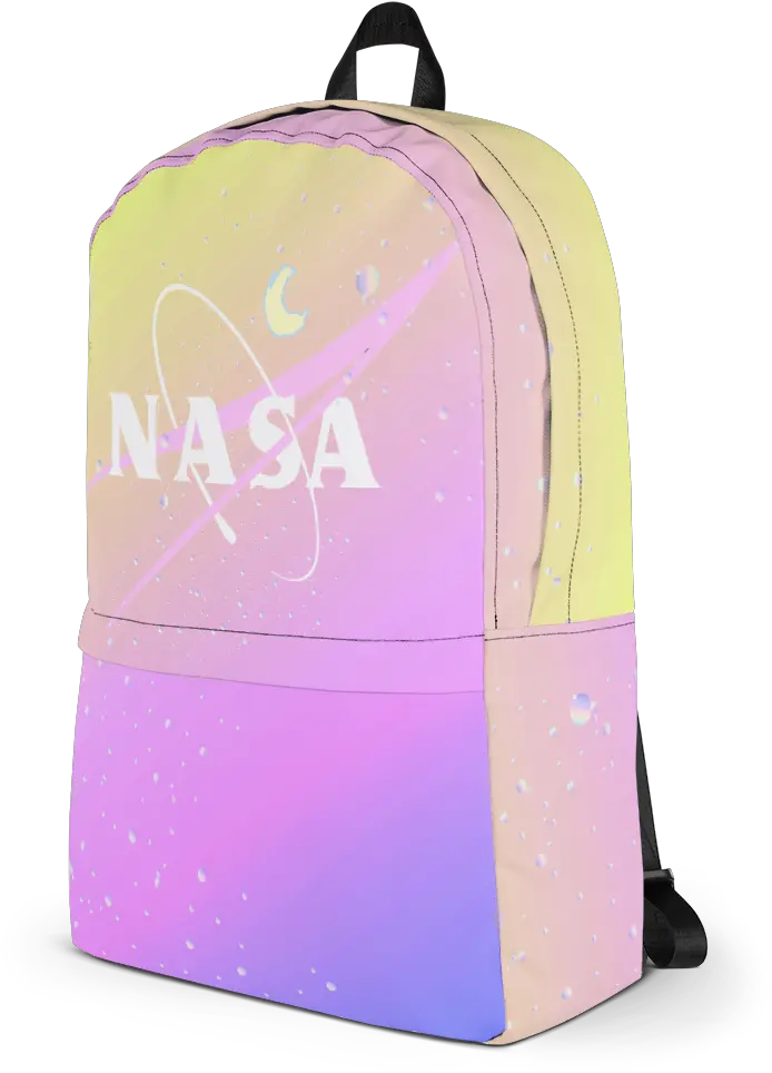 Pastel Nasa Tumblr Soft Grunge Backpack Pastel Rainbow Backpack Png Backpack Png