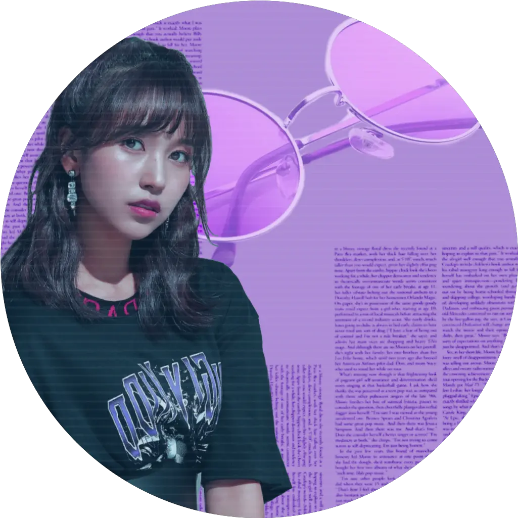 Mina Twice Icons Aesthetic Murphy Nye Png Mina Icon