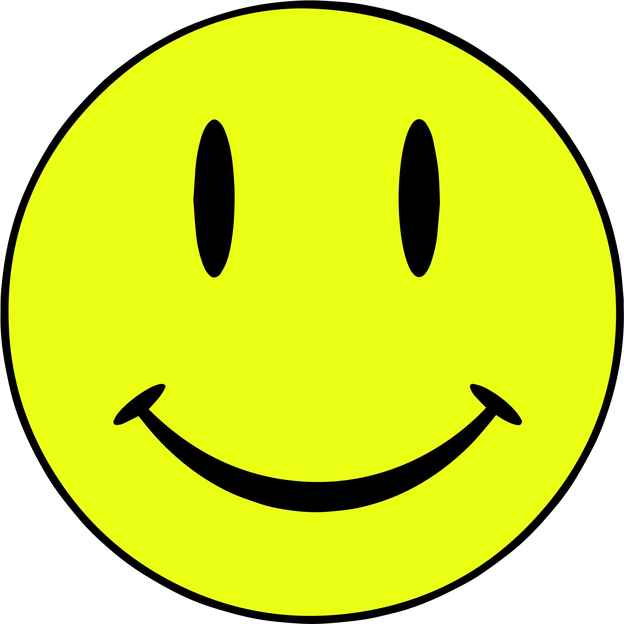 Happy Face Clipart Keeping The Rave Alive Png Download Wide Grin Rave Icon