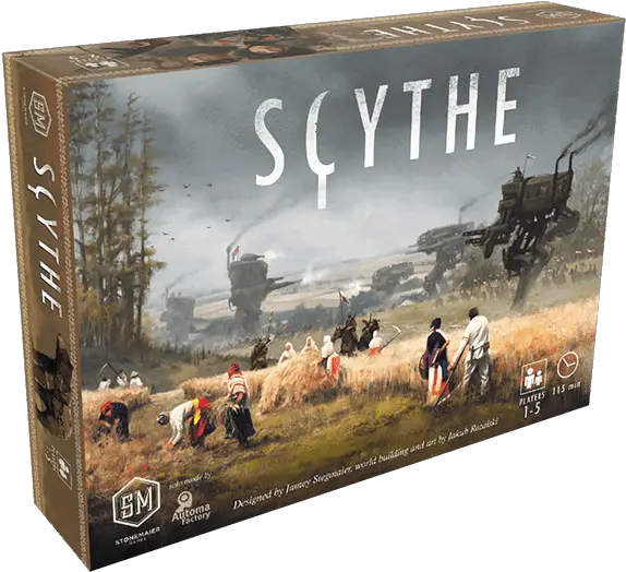 Scythe Iron Harvest Board Game Png Scythe Png