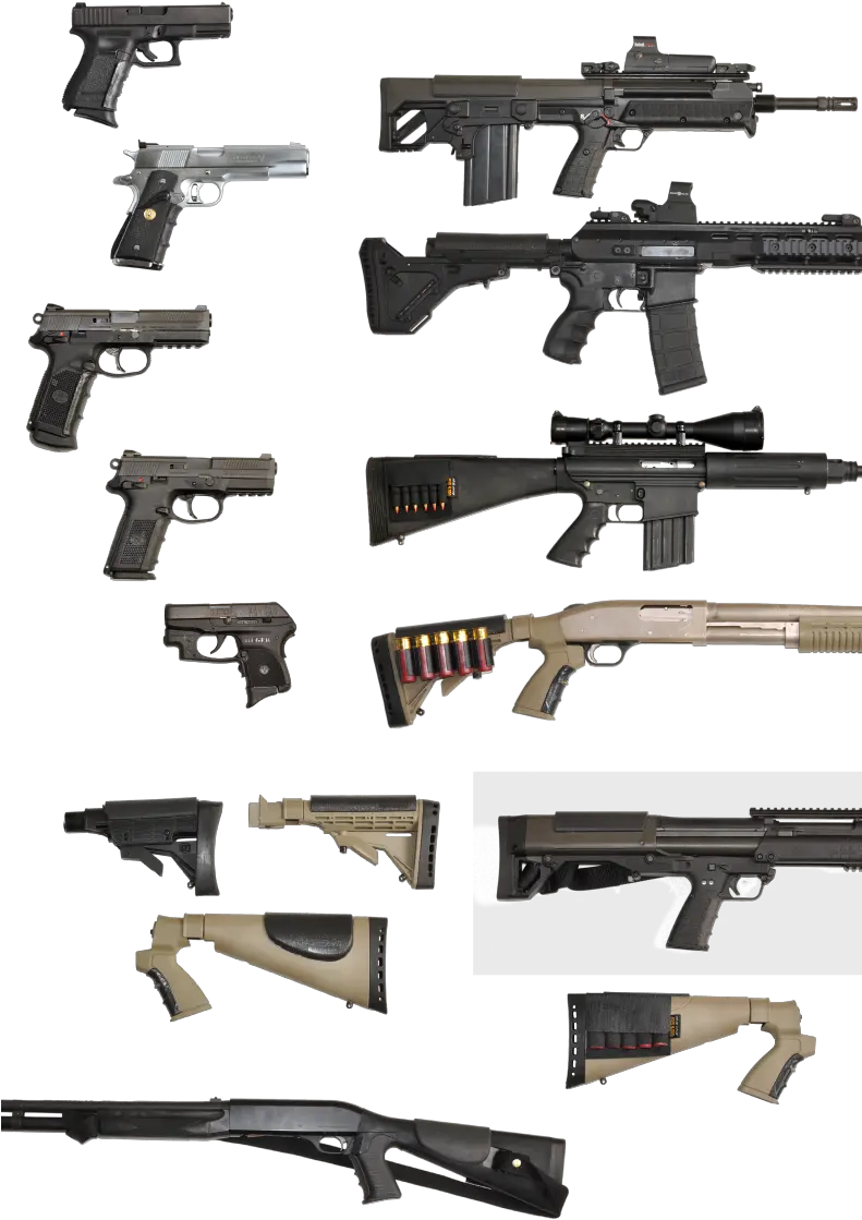 Assault Rifle Png Weapon Grips Ar15 Png