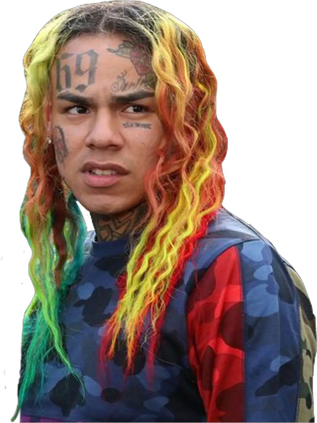 6ix9ine Sticker Tekashi Father Png 6ix9ine Png