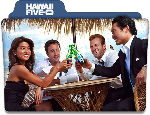 Hawaii Five 0 Folder Icon 2010 Designbust Png Hawaii Icon Png