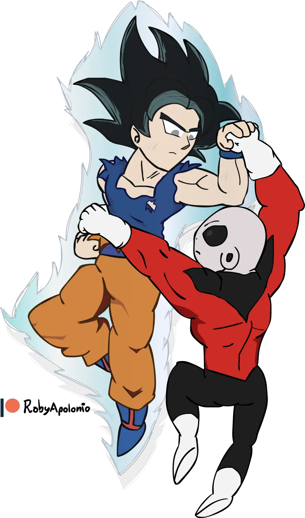 Download Hd Goku Instinct Vs Jiren By Jiren Png Jiren Png