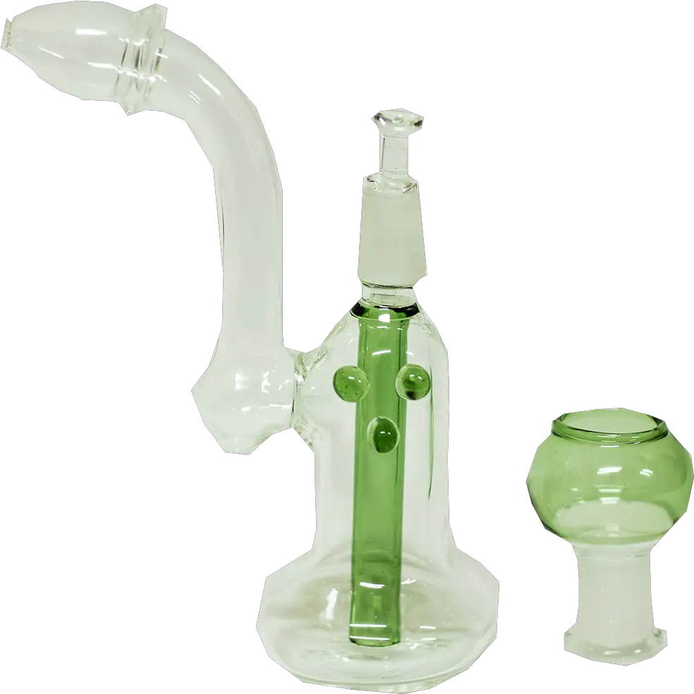 Buy Ninja Green Bubbler Plastic Png Bong Png