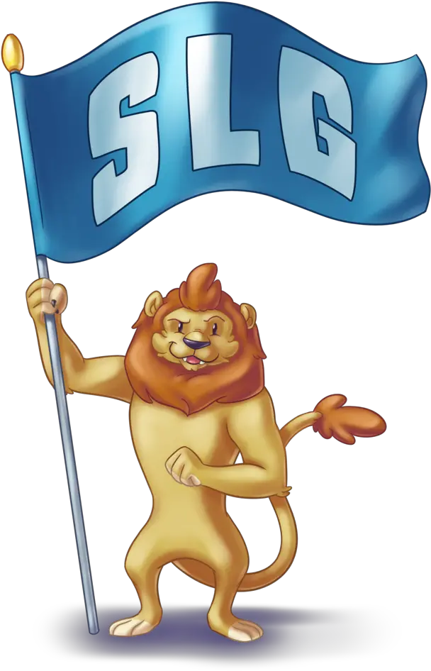 Savannah Lion Games Cartoon Png Banner Transparent Background