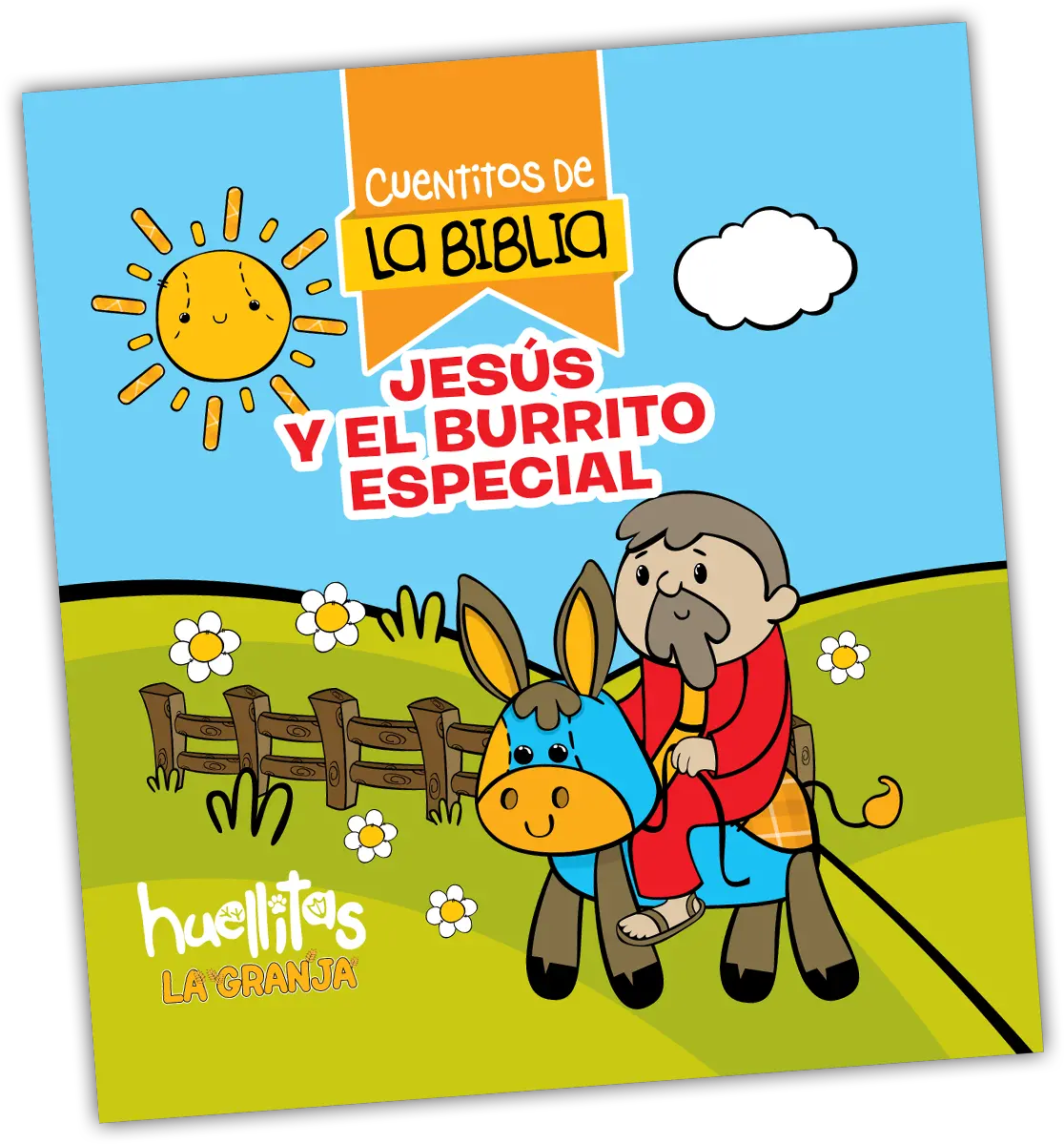 La Biblia Png Image Jesus Y El Burrito 3674438 Vippng Cartoon Biblia Png