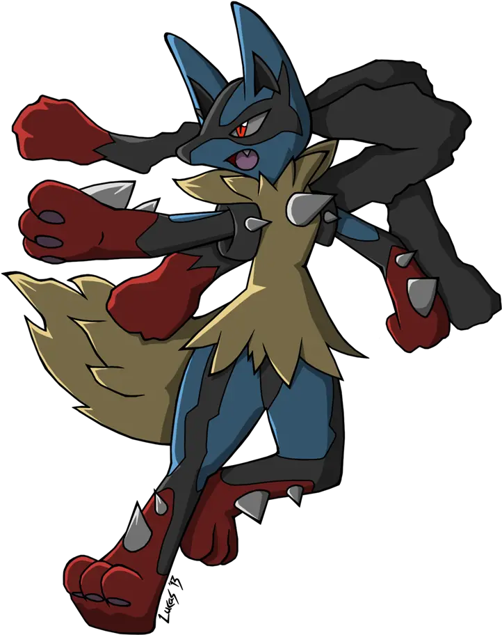 Mega Lucario Png 7 Image Mega Lucario Png Lucario Png