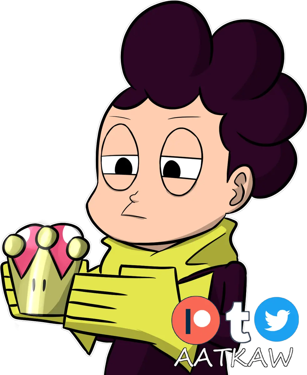 Mineta Bowsette My Hero Academia And Mario Png Bowsette Png